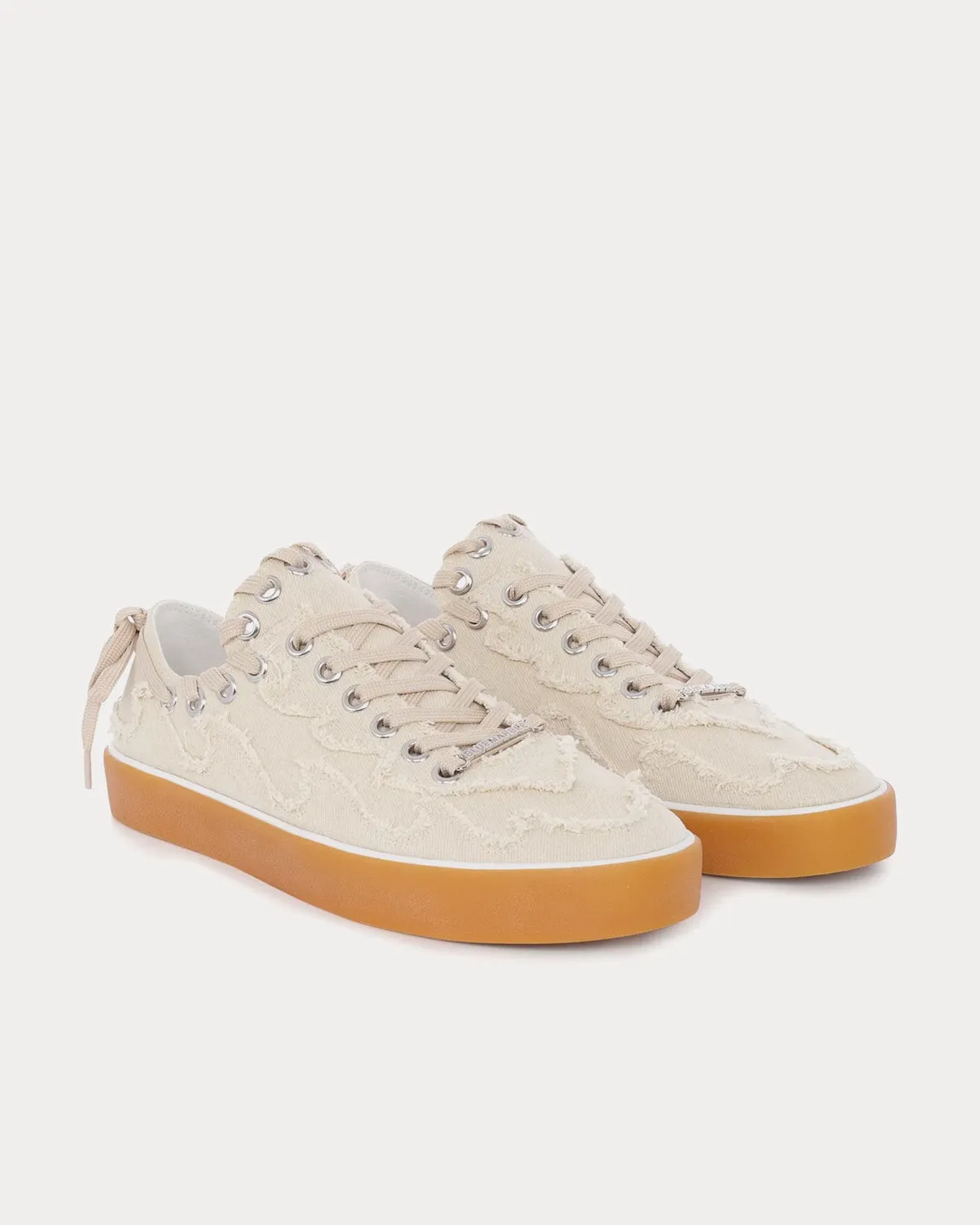 Kelly Beige Low Top Sneakers