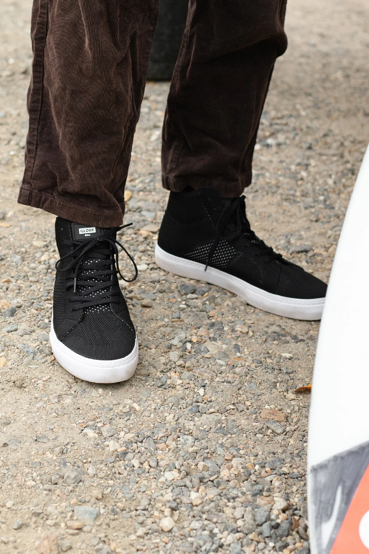 LA KNIT - Black/White - Shoes