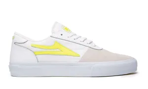 Lakai Manchester Skate Shoes - White / Neon