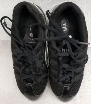 Lenny -- Split Sole Dancesneaker -- Black/Graphite