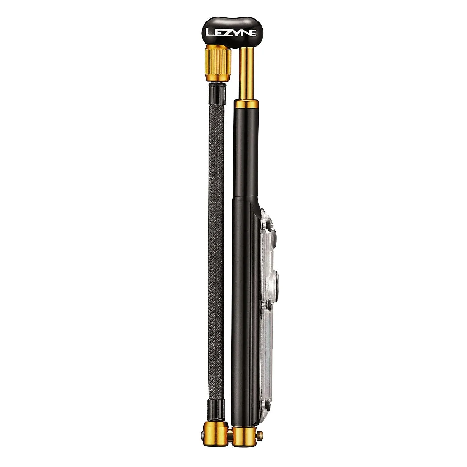 Lezyne Digital Drive Shock Pump - Black/Gold
