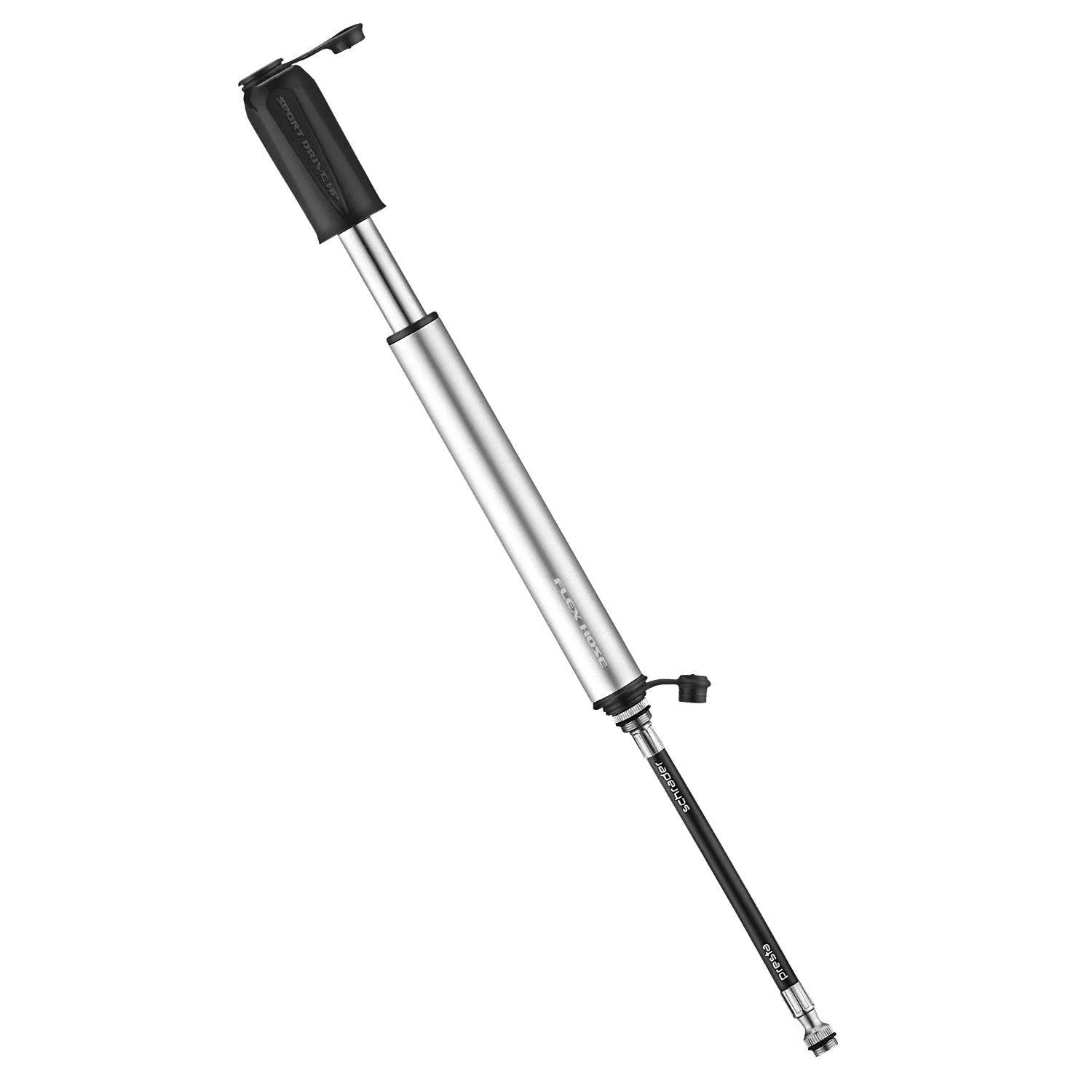 Lezyne Sport Drive HV High Volume Pump - Silver