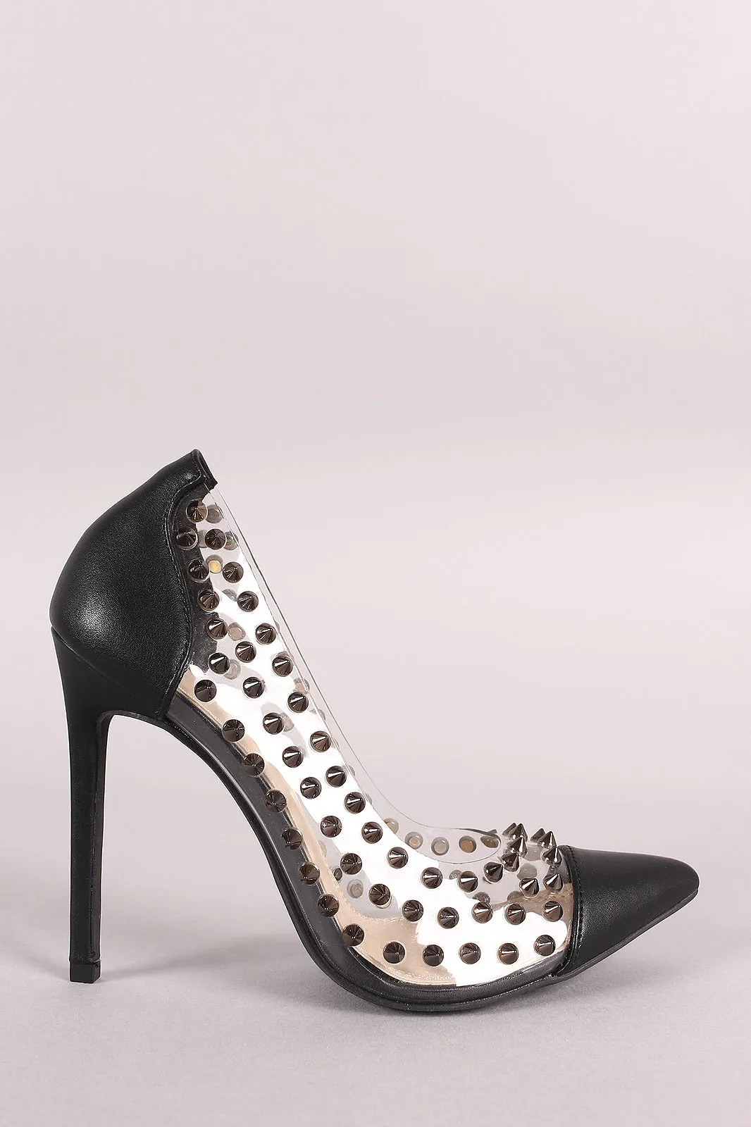 Liliana Studded Spike Pointy Toe Pump