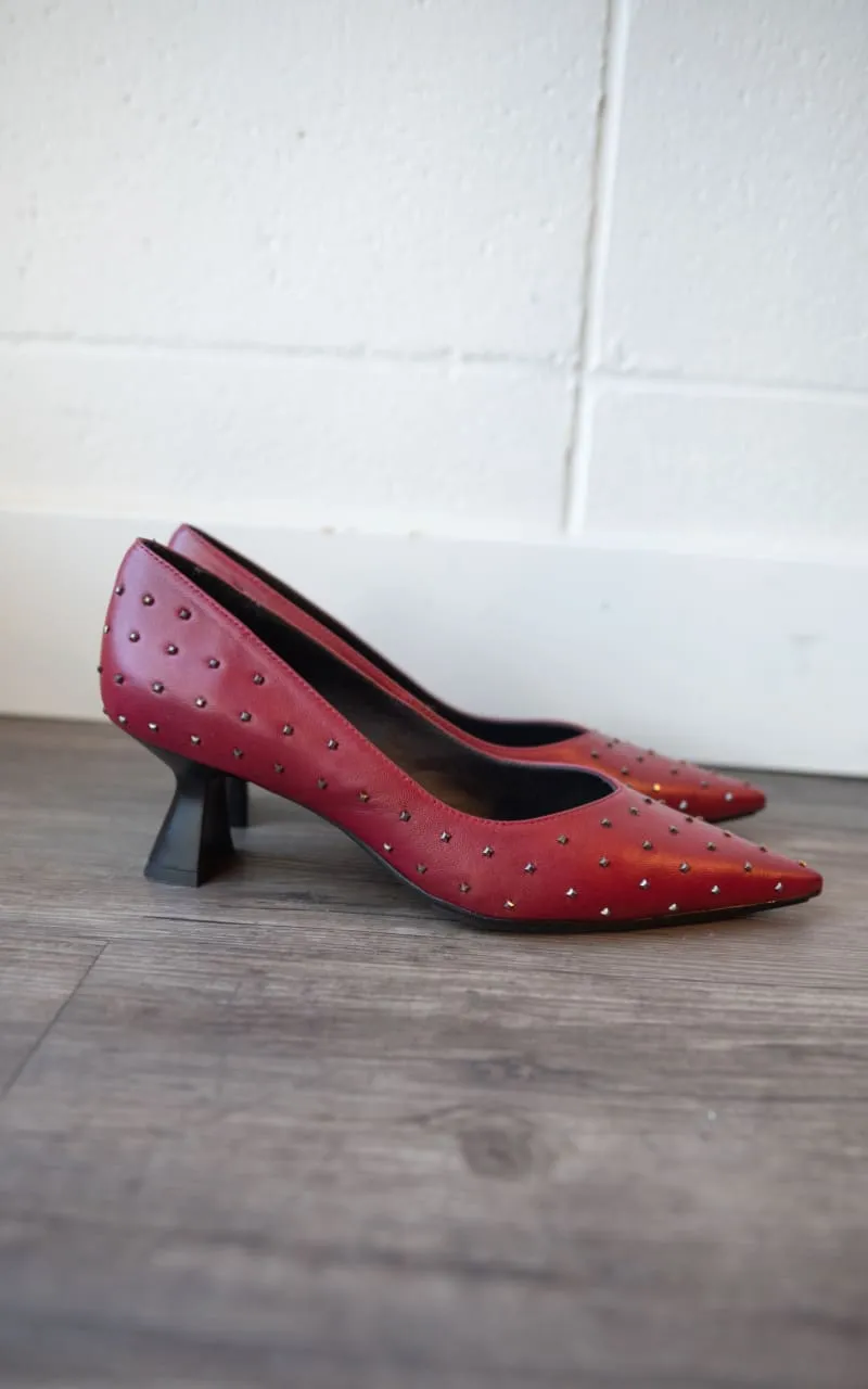 Lodi - Napa Rodas Studded Kitten Heel