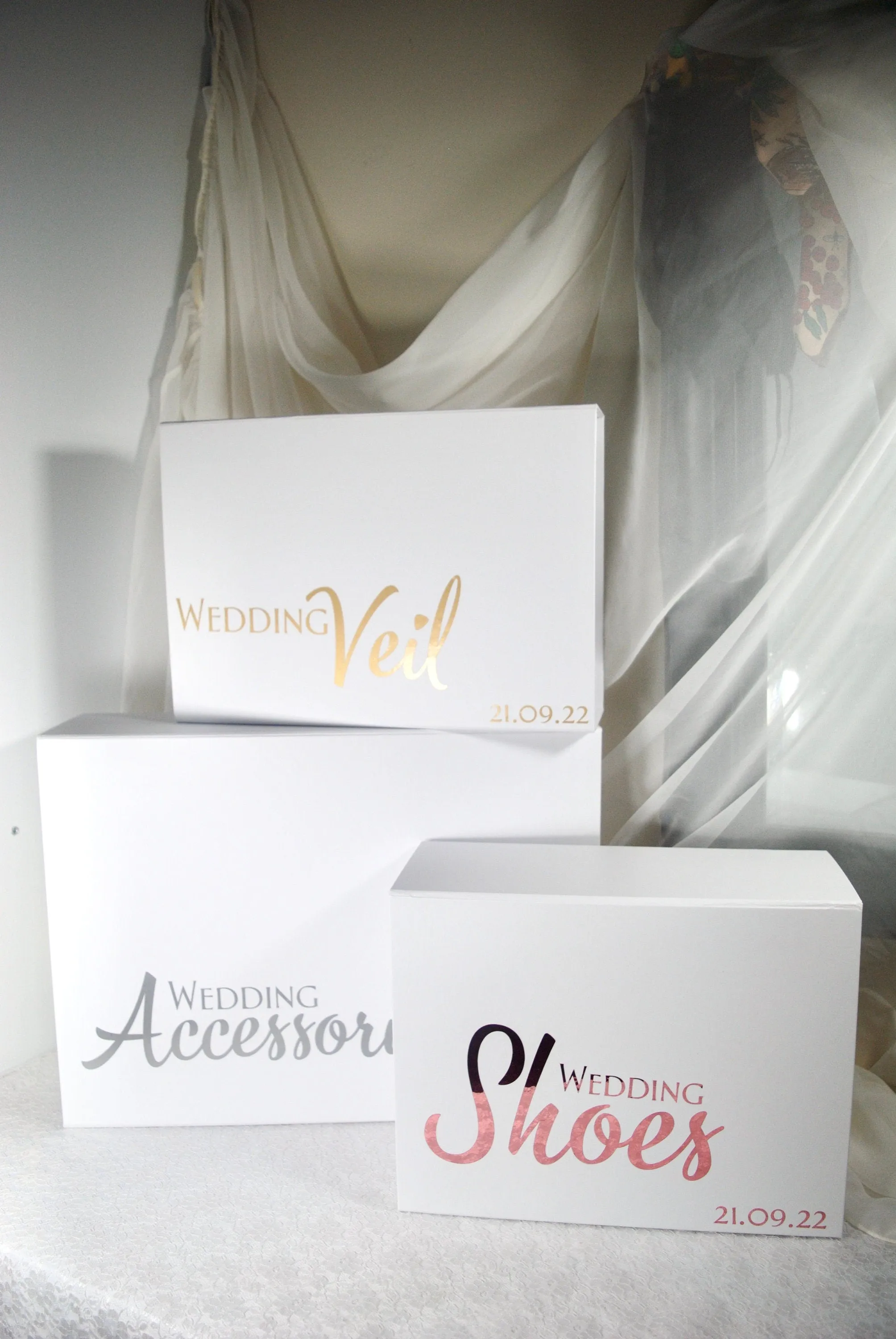 Luxury Wedding Shoe Storage Box | Gift Box | Bridal Accessory Keepsake