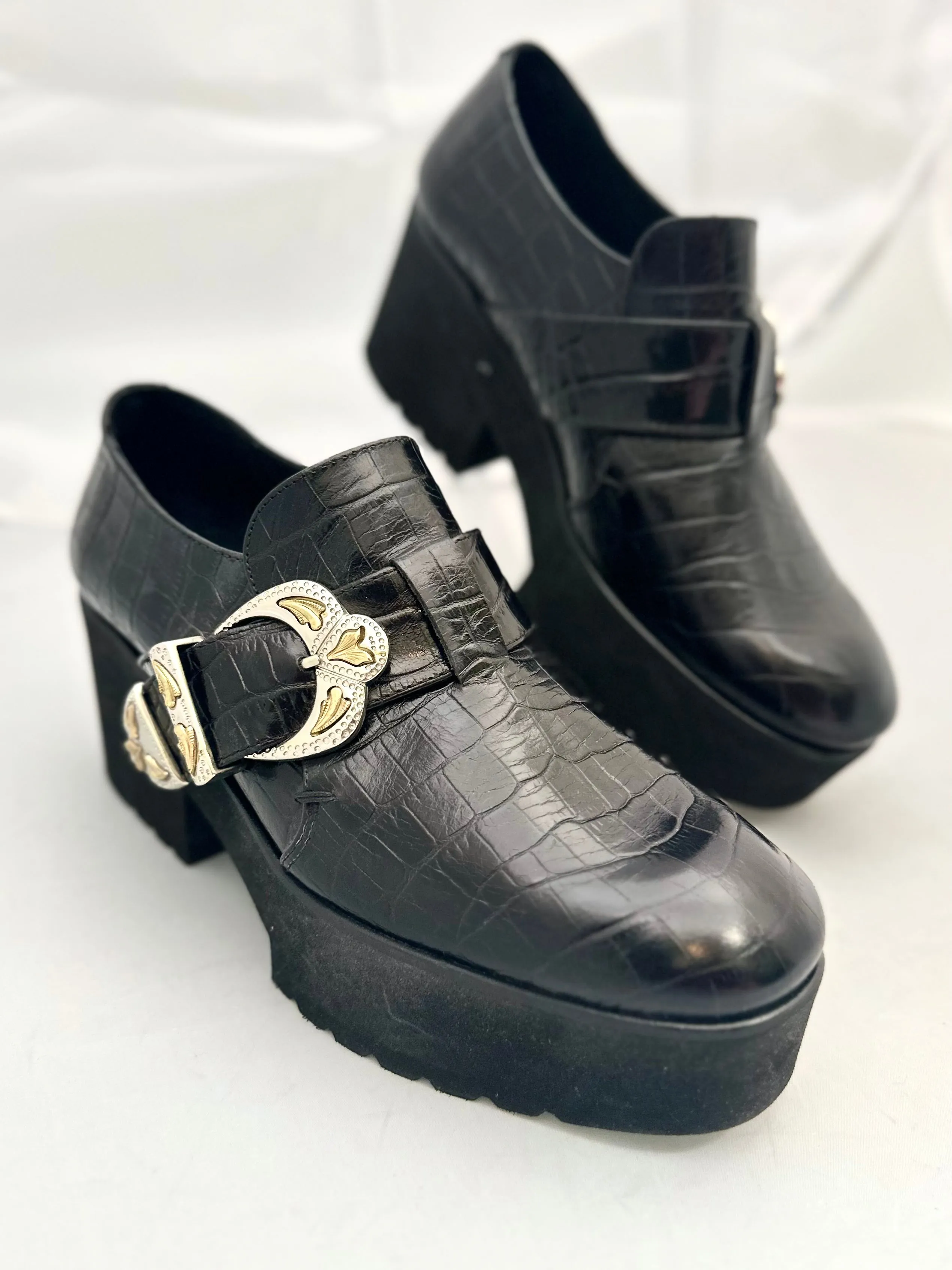Maje Platform Shoes size 37 (preowned)