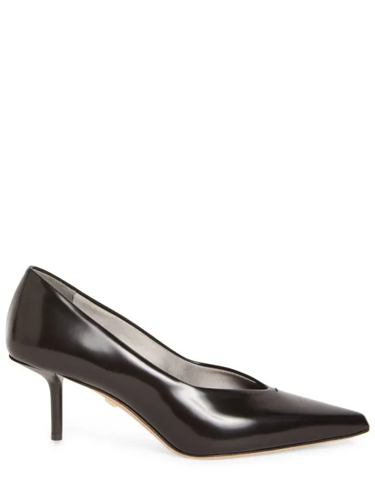 Max Mara   65mm Leather pumps 