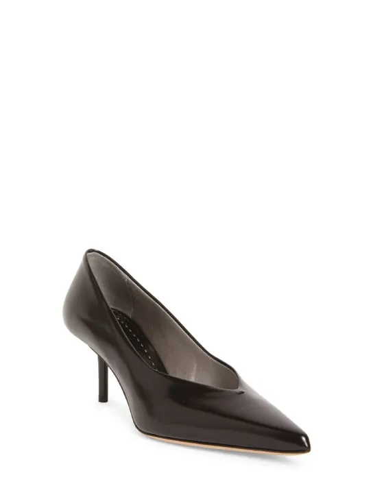 Max Mara   65mm Leather pumps 
