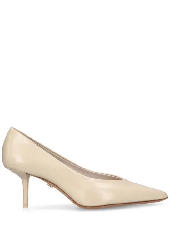 Max Mara   65mm Leather pumps 