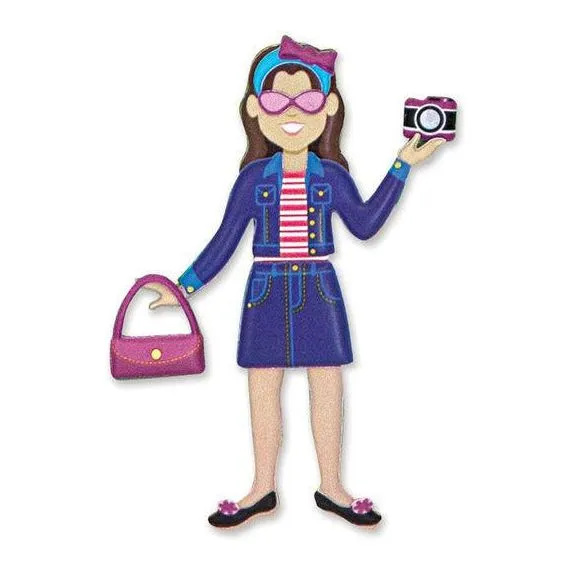 Melissa Doug Puffy Stickers Play Set: Dress-Up