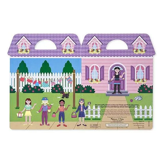 Melissa Doug Puffy Stickers Play Set: Dress-Up