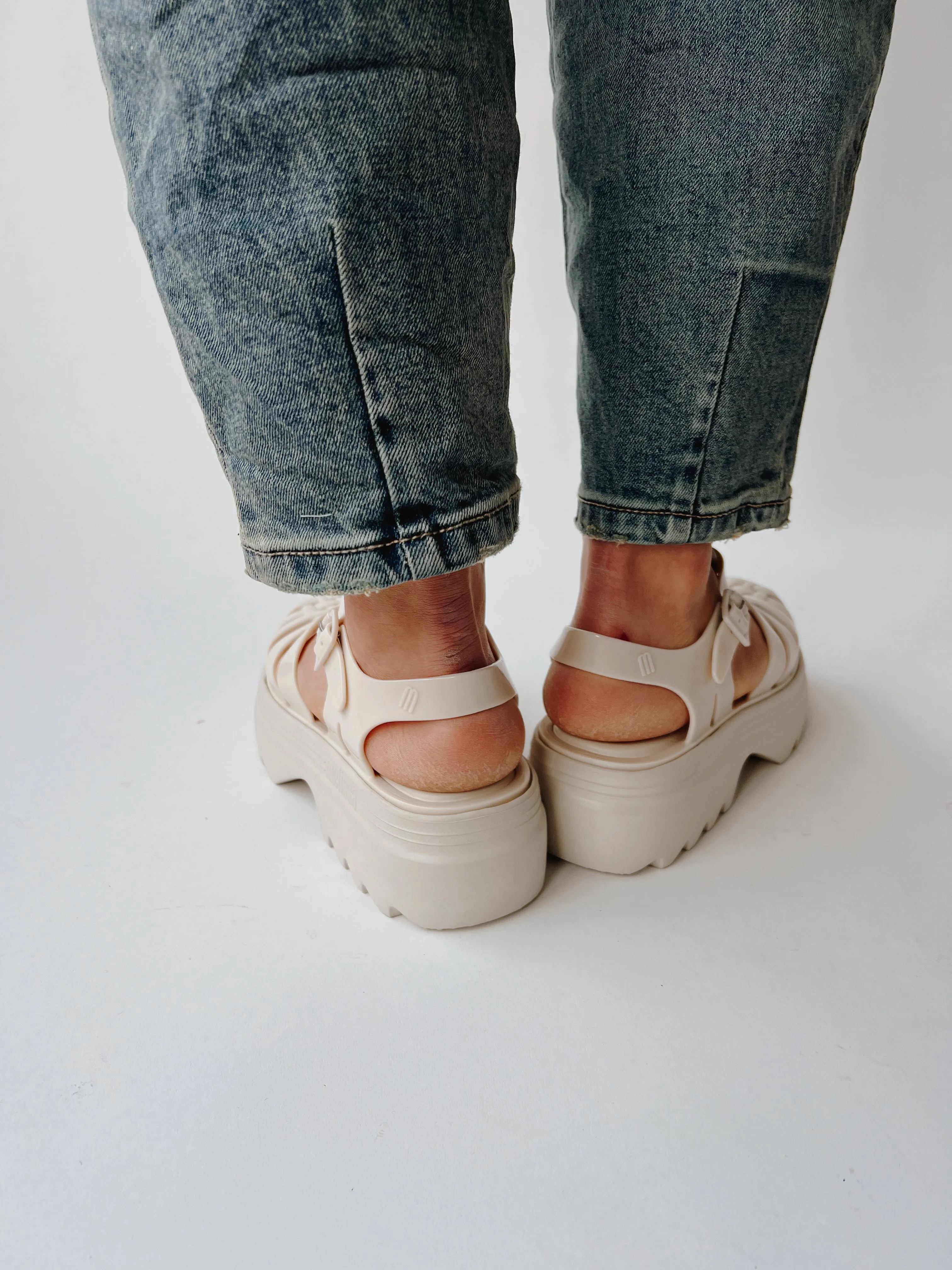 Melissa: Possession Platform II in Beige