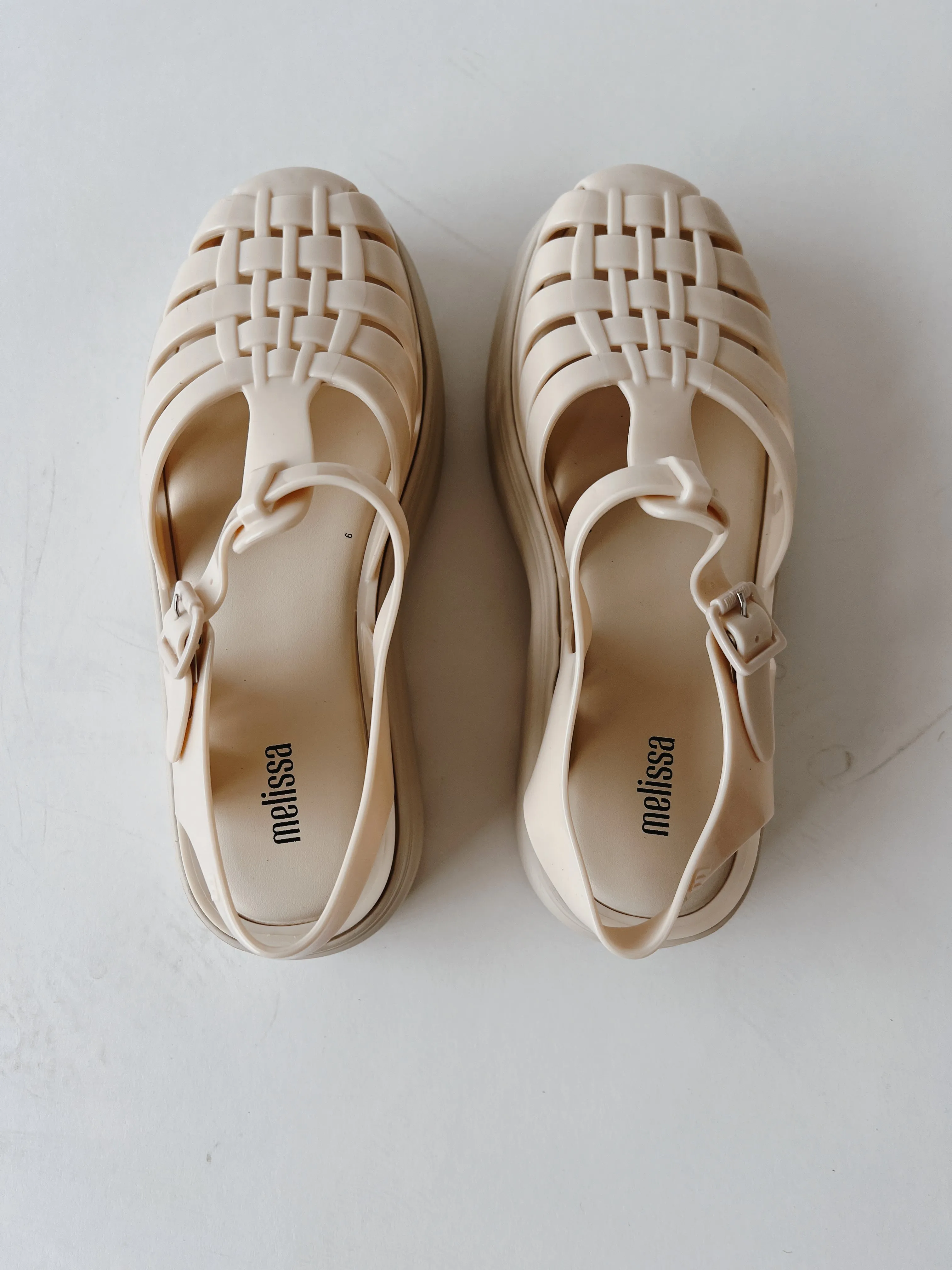 Melissa: Possession Platform II in Beige