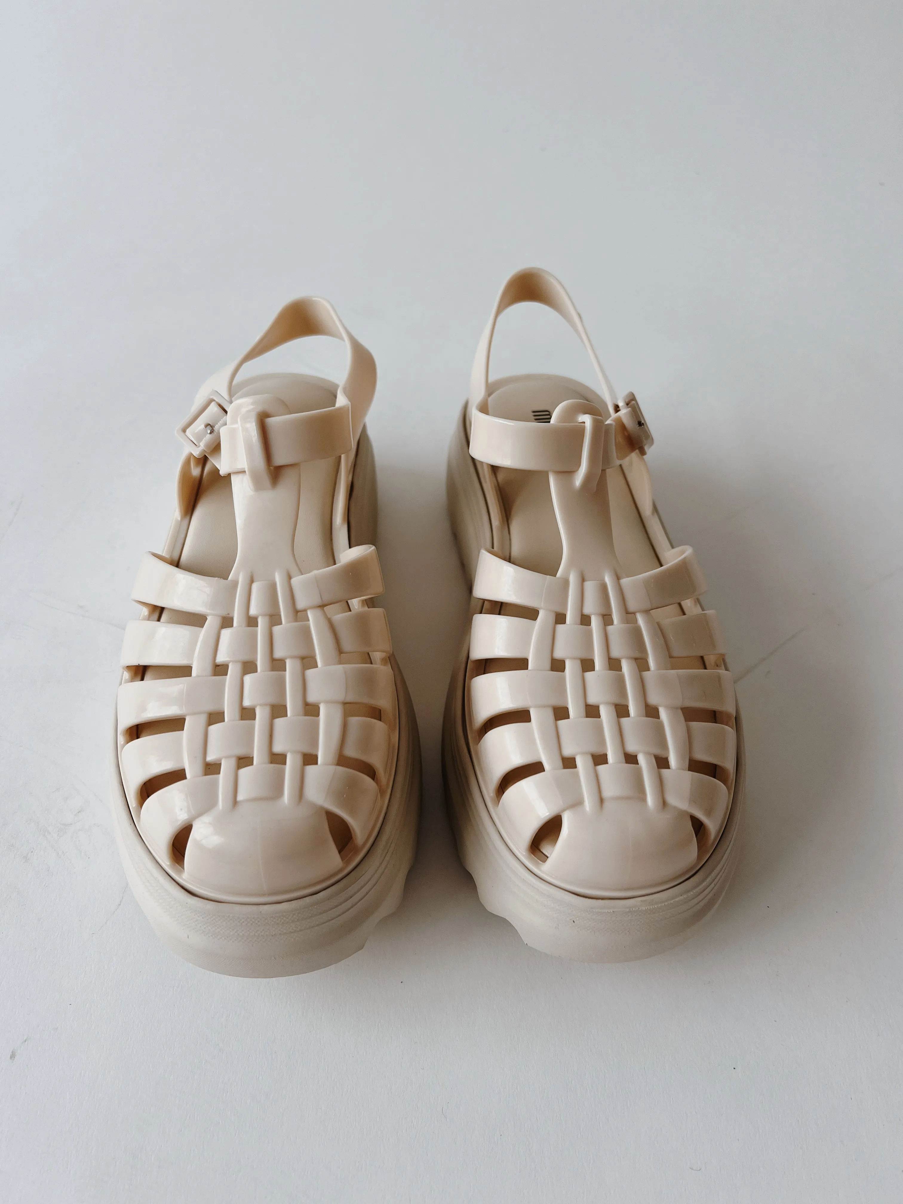 Melissa: Possession Platform II in Beige
