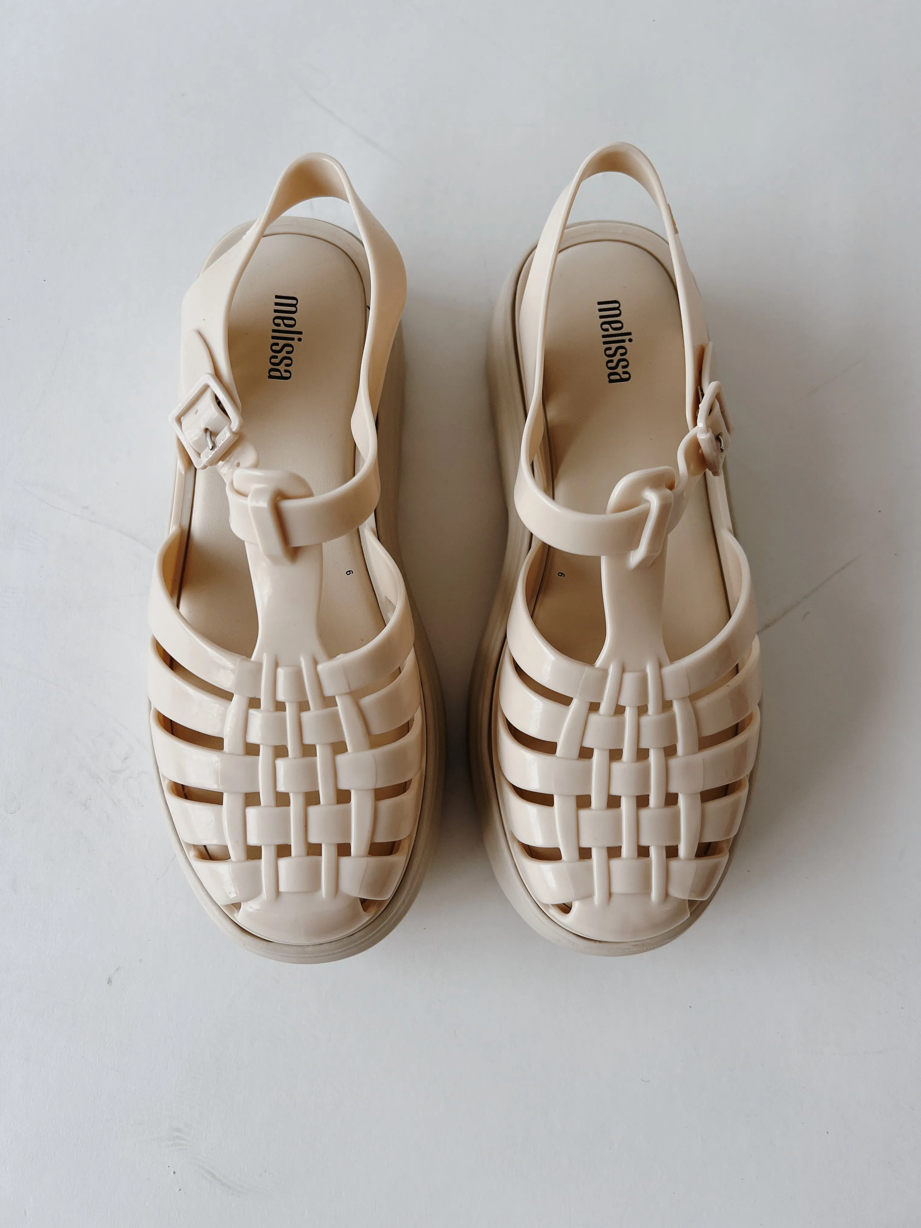 Melissa: Possession Platform II in Beige