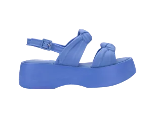 Melissa Velvet Platform - Blue