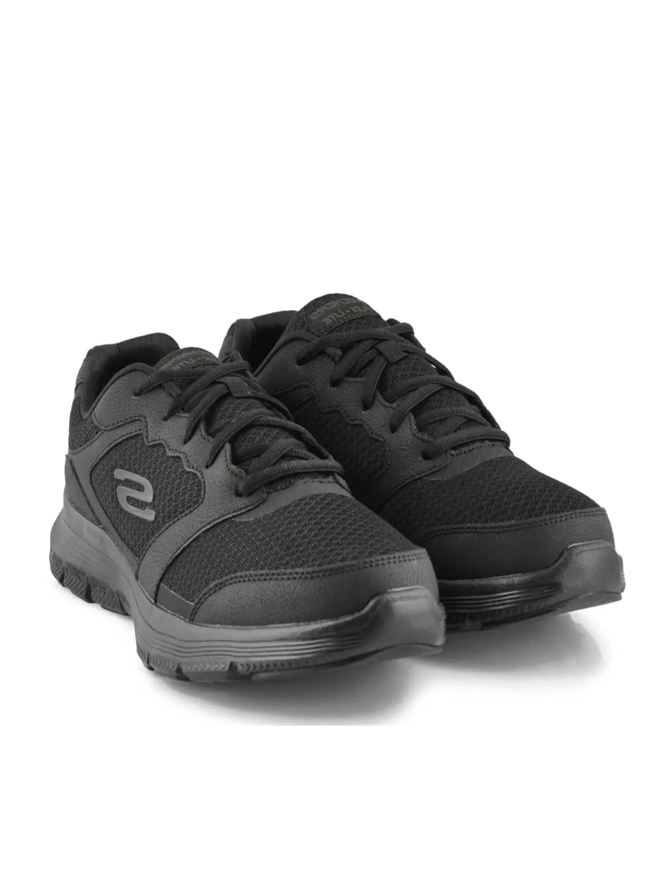 Men's Fish Net Sneakers,Black