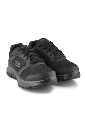Men's Fish Net Sneakers,Black