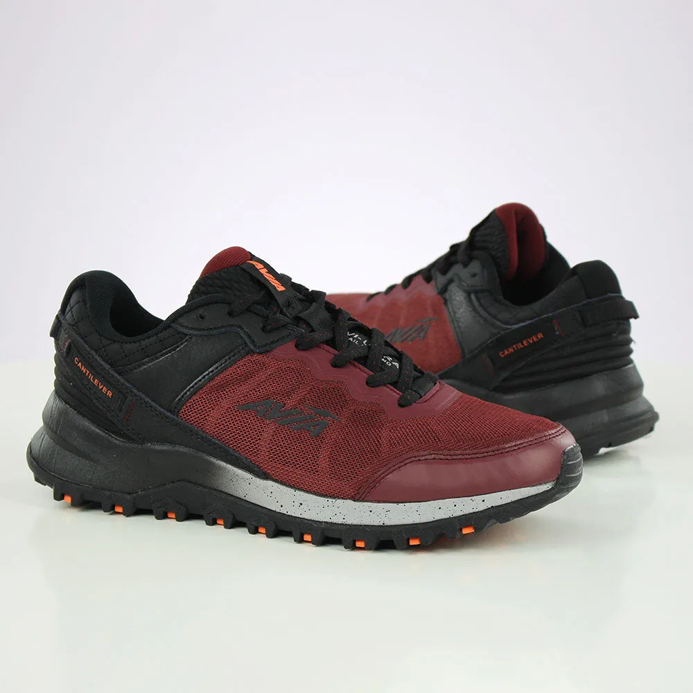 Men's Mesh Graphic Printed Shoes,Burgundy