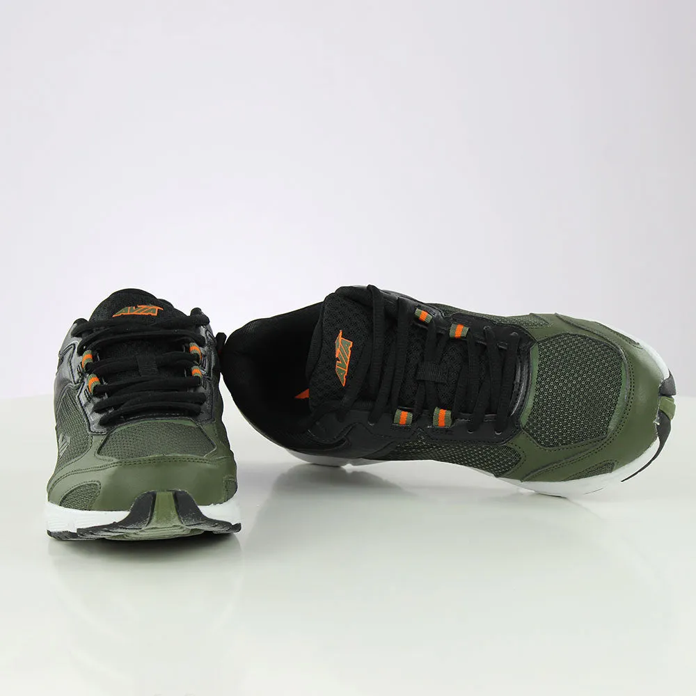 Men's Ribbed Mesh Shoes,Olive