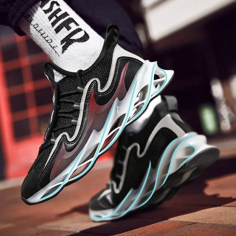 Men's Sport Running Shoes Lace-up Sneakers