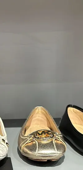 Michael Kors studded fulton ballet flats moccasins
