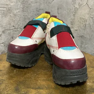 multicolored platform shoes Yosuke