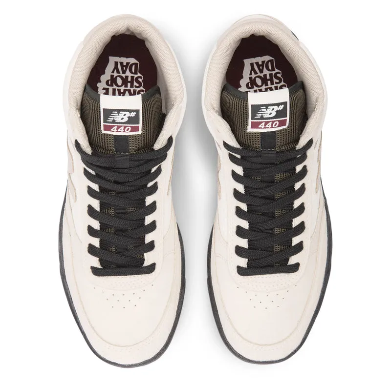New Balance Numeric 440 High - White/Black
