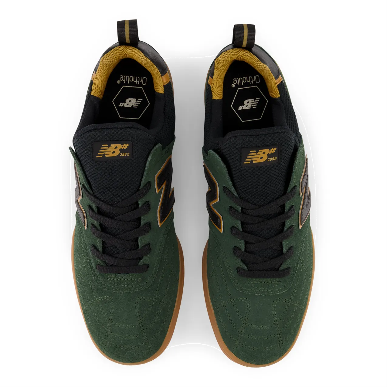 New Balance Numeric Men's 288 Sport Green Black Shoes
