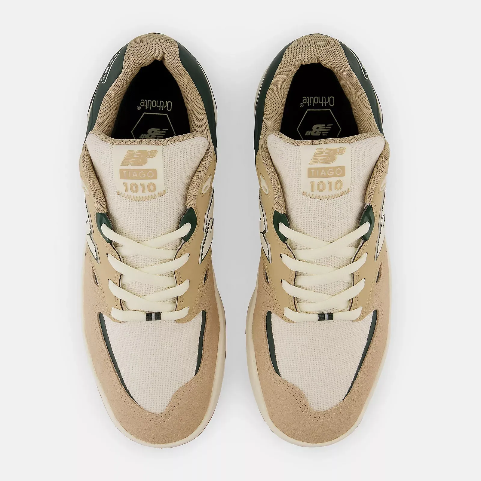 New Balance Numeric Tiago 1010 - Tan/Forest Green