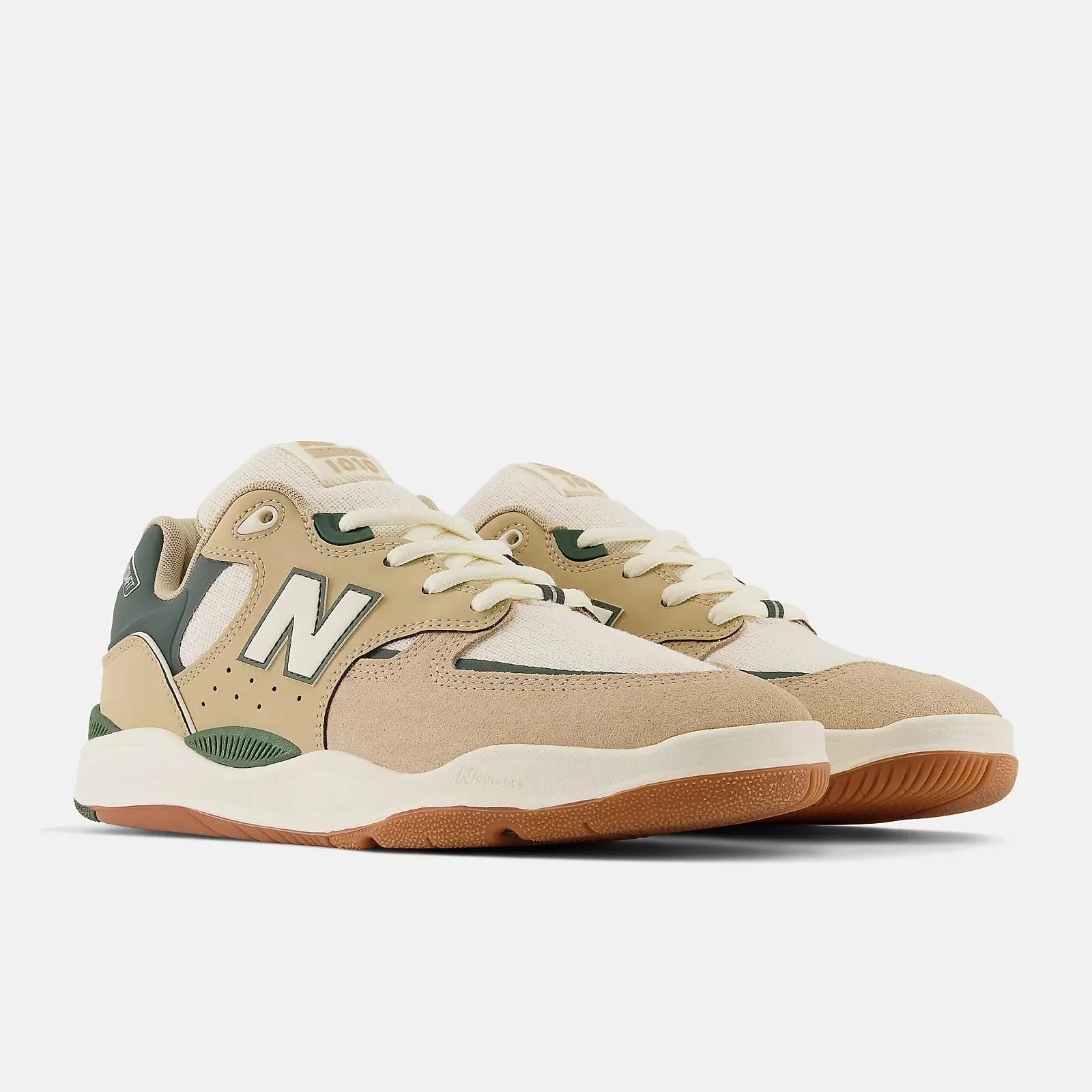 New Balance Numeric Tiago 1010 - Tan/Forest Green