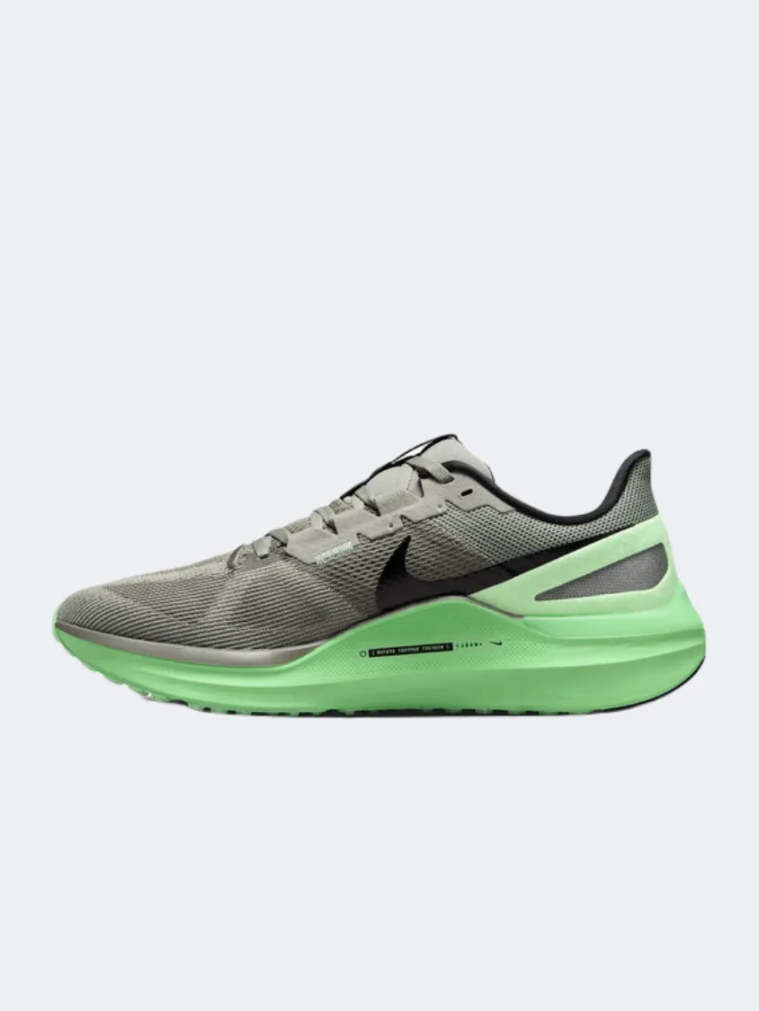 Nike Air Zoom Structure 25 Men Running Shoes Stucco/Jade/Green