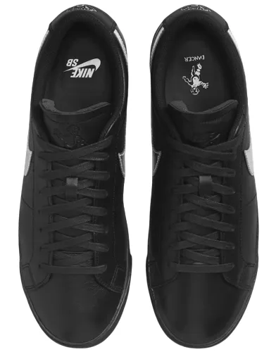 Nike SB - Blazer Low QS Shoes | Black Silver (Dancer)
