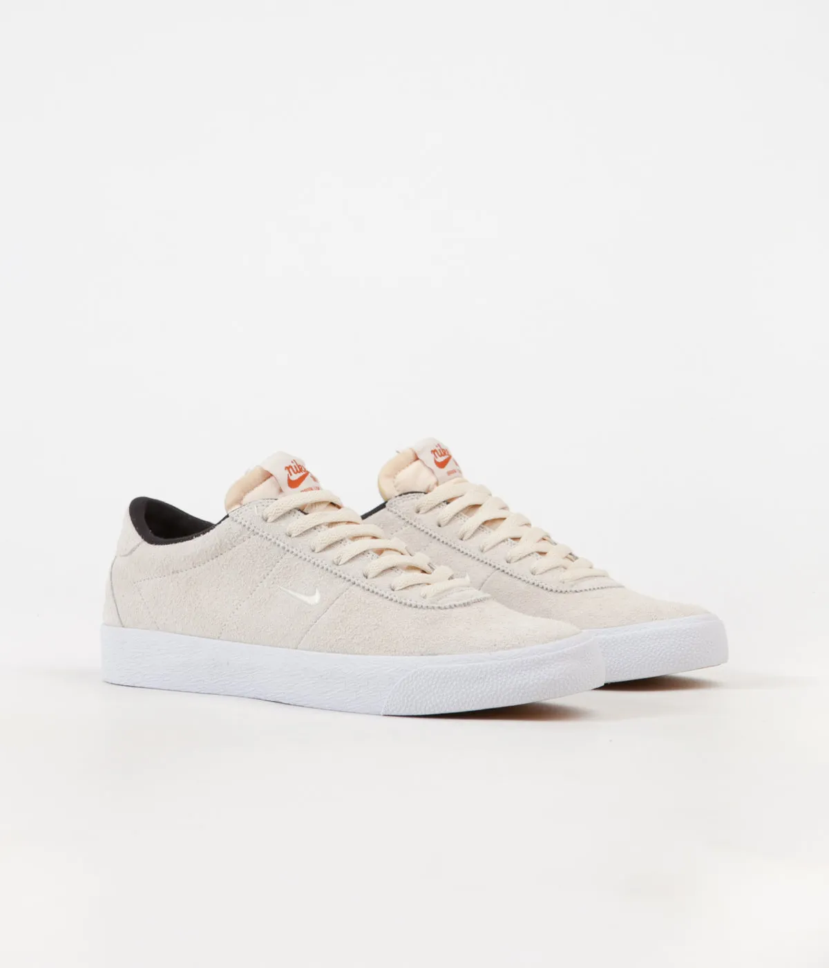 Nike SB Bruin Ultra Shoes - Light Cream / Light Cream - Black - Gum Yellow