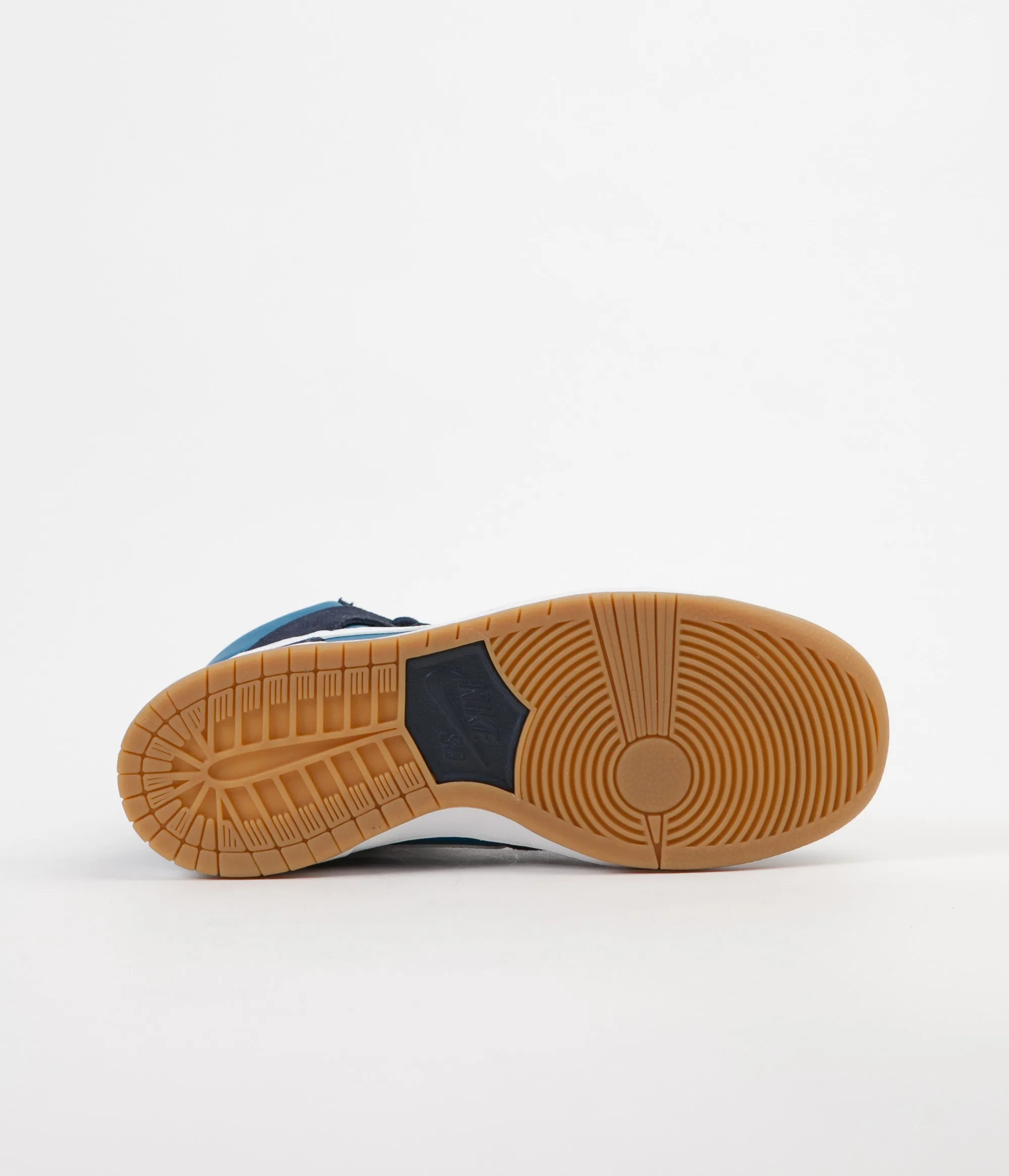 Nike SB Dunk High Pro Shoes - Obsidian / White - Industrial Blue