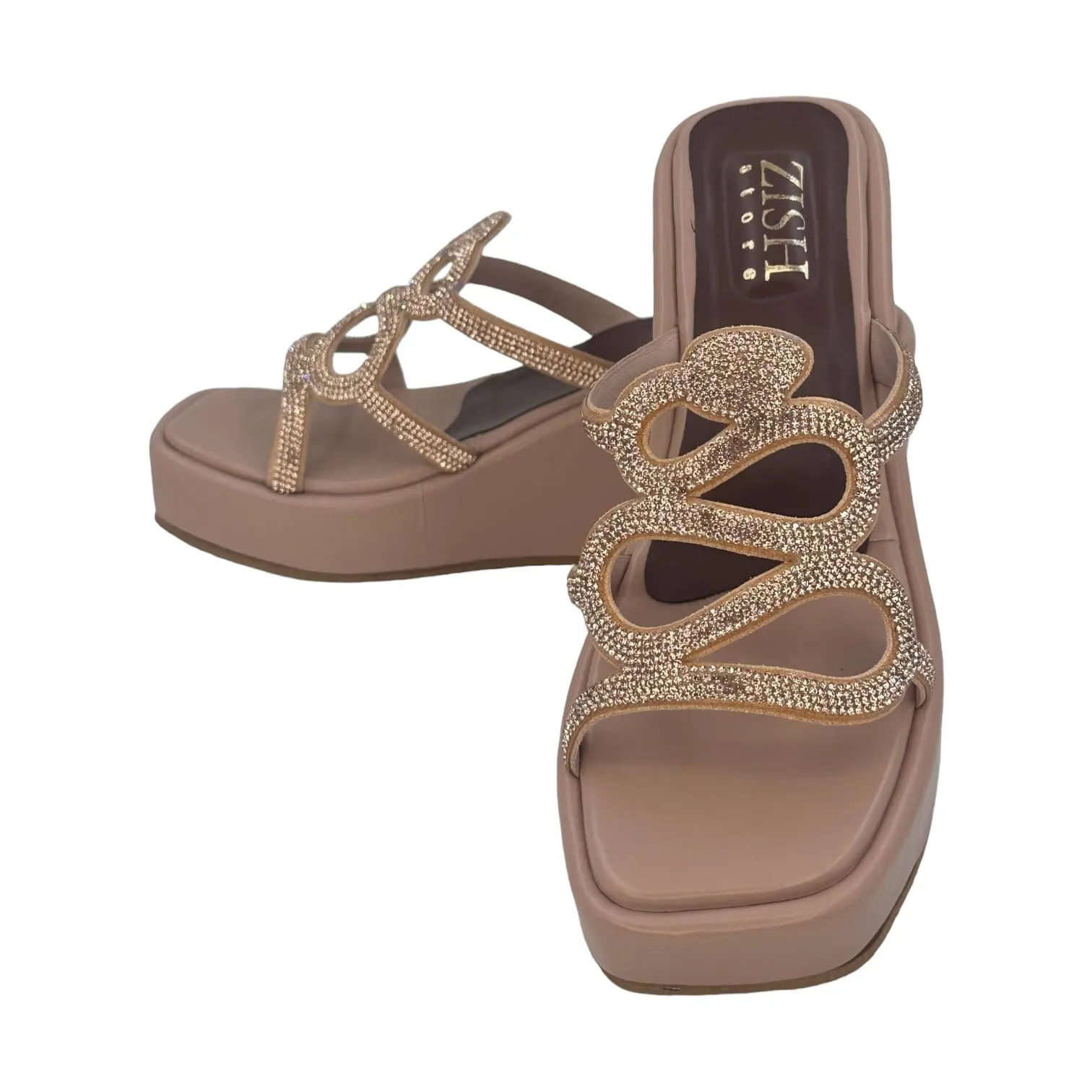 Nude Pink Slytherine Slides