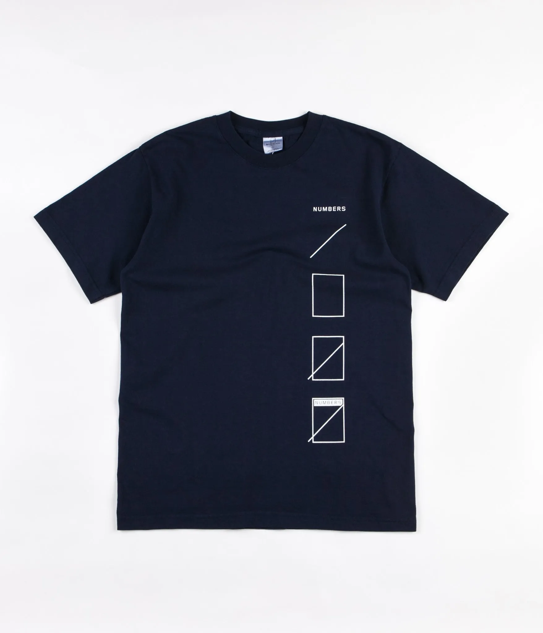Numbers Assembly T-Shirt - Navy