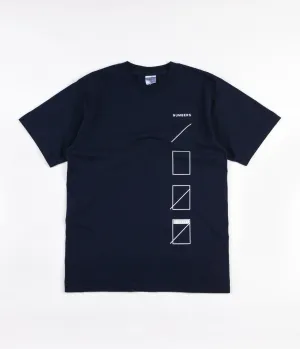 Numbers Assembly T-Shirt - Navy