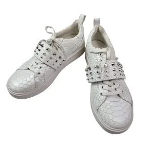 NWT/NWOB Michael Michael Kors Leather Grove Studded Platform Sneakers Size 9