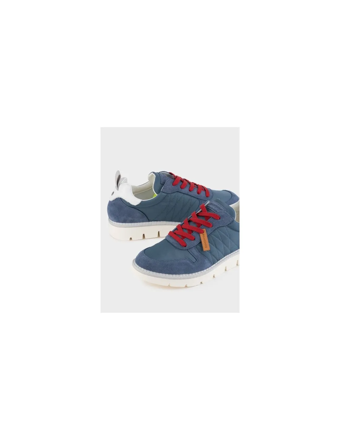 P05 Slip-On Denim Red