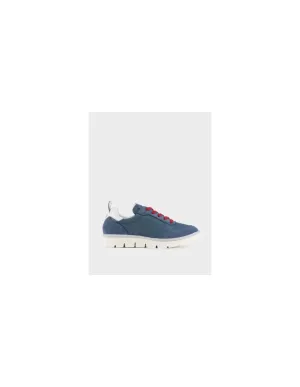 P05 Slip-On Denim Red
