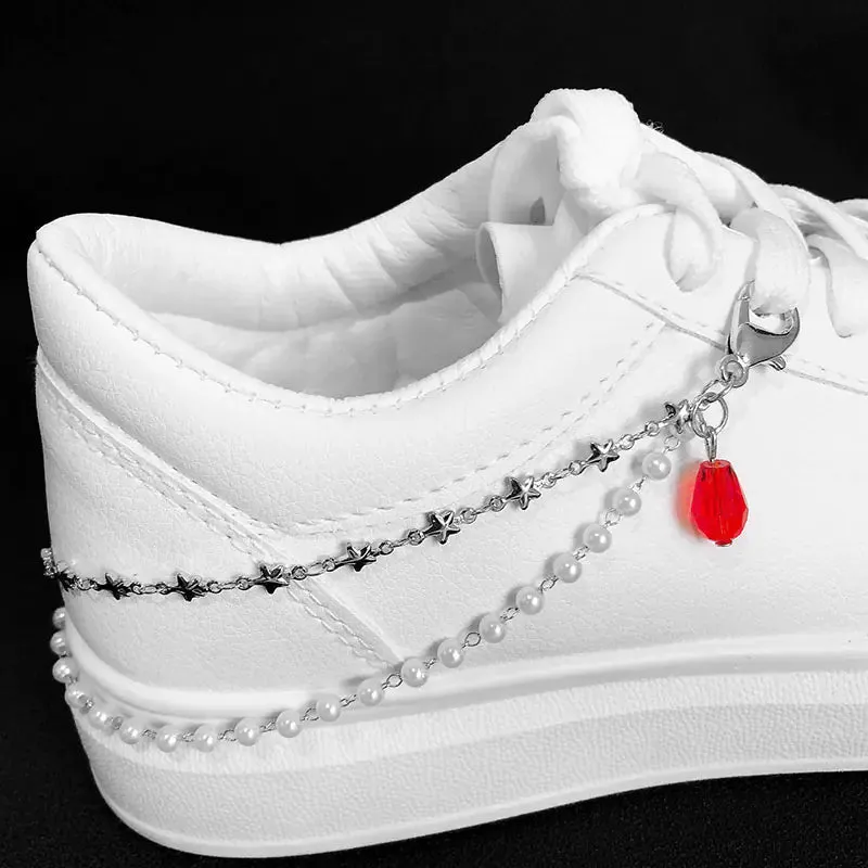 Pearls & Hearts Shoe Accessory