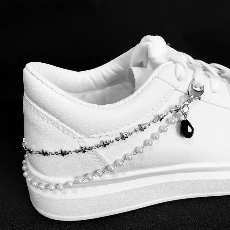 Pearls & Hearts Shoe Accessory