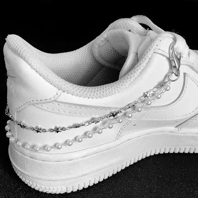 Pearls & Hearts Shoe Accessory