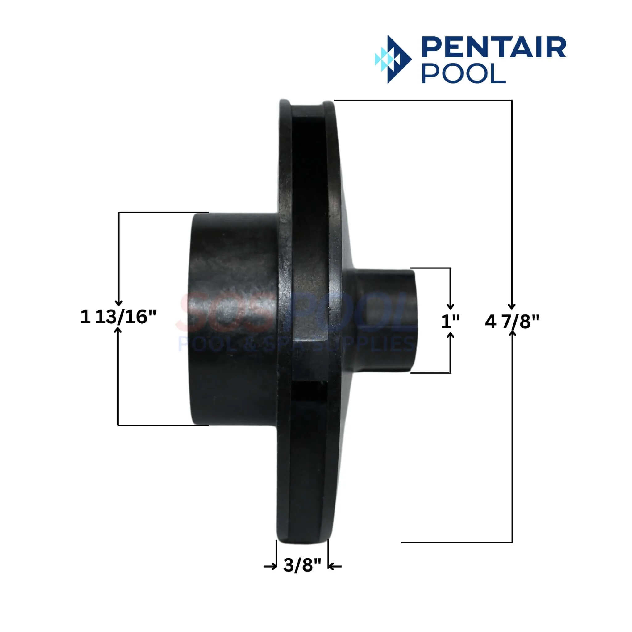 Pentair Impeller For Challenger Pumps | 1HP - 1.5HP | 355369