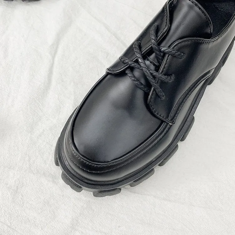 Platform Luxury Shoes (Matte Black)