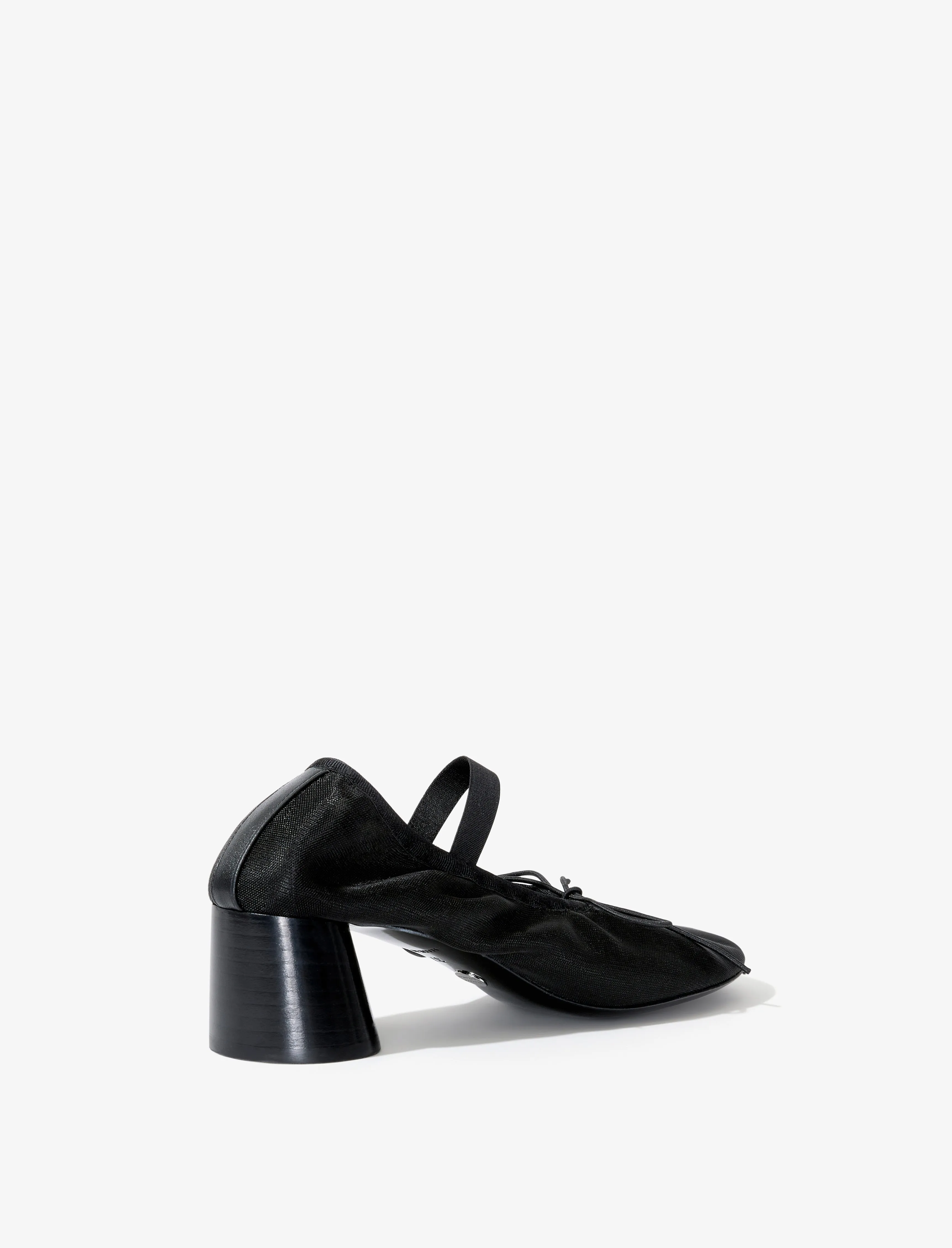 Proenza Schouler Glove Mary Jane Ballet Pumps in Mesh - Black