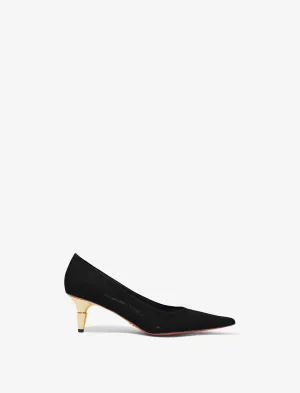 Proenza Schouler Spike Pumps in Crinkled Patent Leather - 60mm - Black