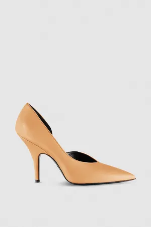 Pumps aus Glattleder