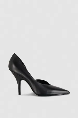 Pumps aus Glattleder